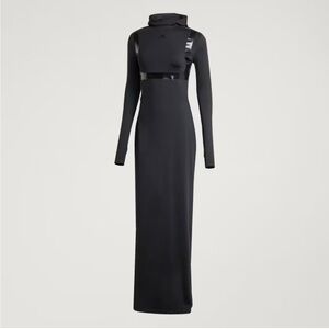 Adidas Techfit Black Maxi Dress JW2532